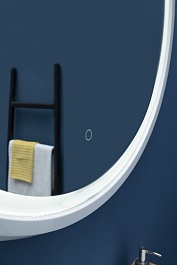 Aquanet Зеркало Дакар 80 Led белое – фотография-8